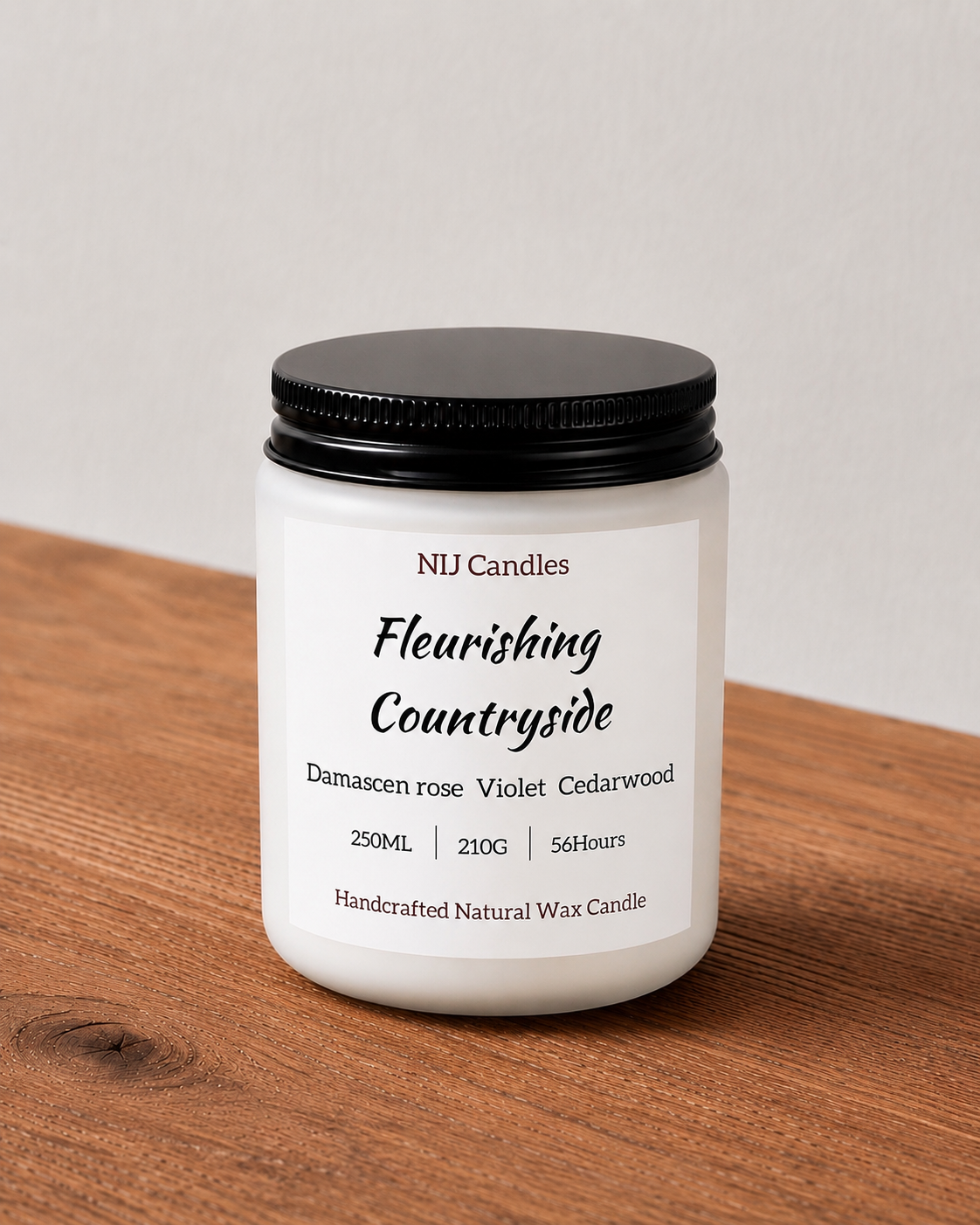 Fleurishing Countryside - Black