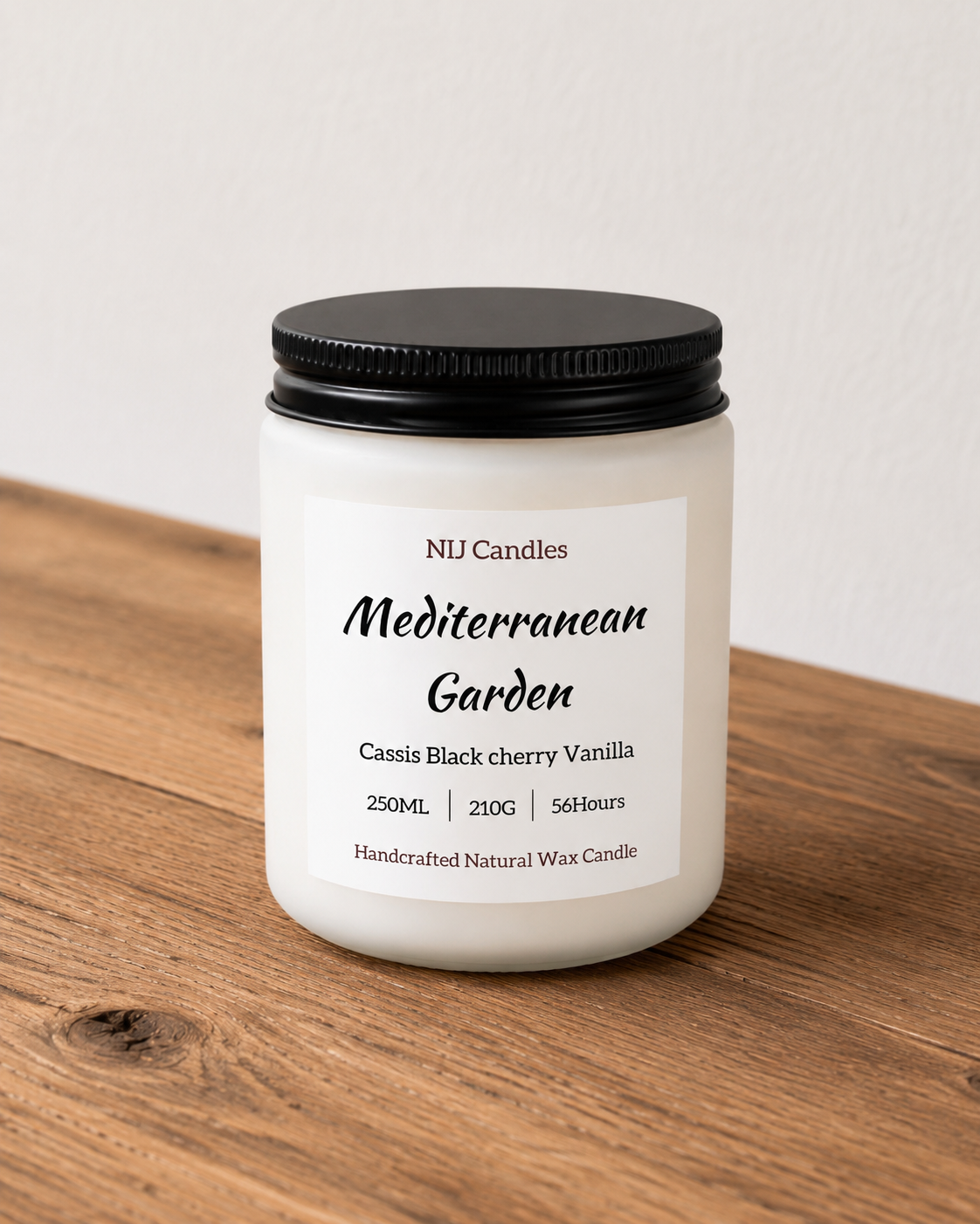 Mediterranean Garden - Black